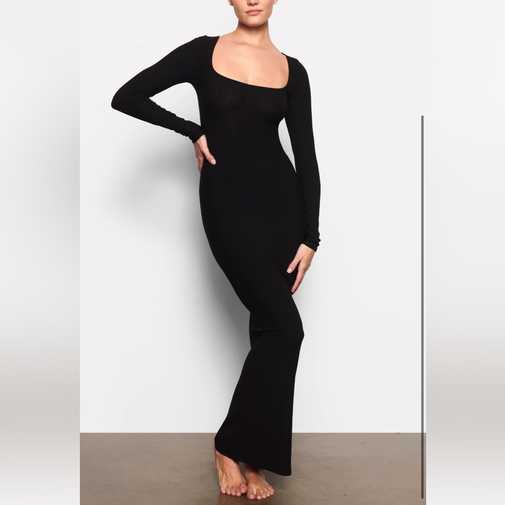 SKIMS long sleeve dress